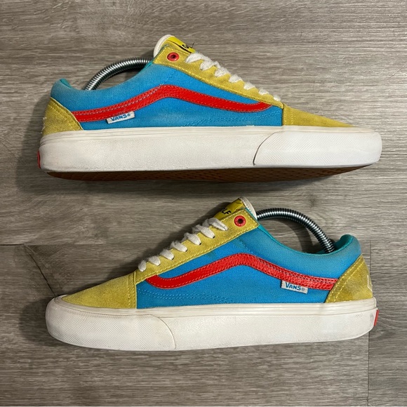 Golf Wang Vans Old Skool Pro Tri Color Size 9.5 - Picture 2 of 8